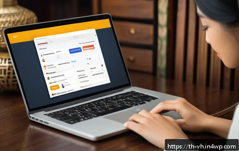 다크패턴 비판을 위한 전략적 접근 - A detailed digital illustration of a Thai user cautiously browsing a popular local e-commerce websit...
